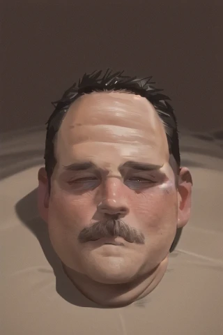 俯卧, 杰作, 中年男子